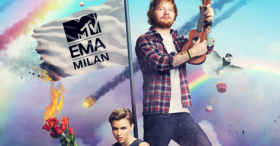 Ed Sheeran e Ruby Rose presentano gli Mtv Ema