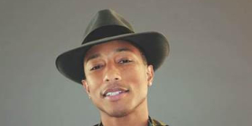 Pharrell Williams agli Ema a Milano