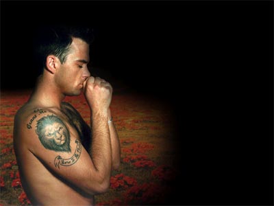 ROBBIE WILLIAMS IL PIU' GRANDE SHOWMAN DEL REGNO UNITO..ROBBIE WILLIAMS